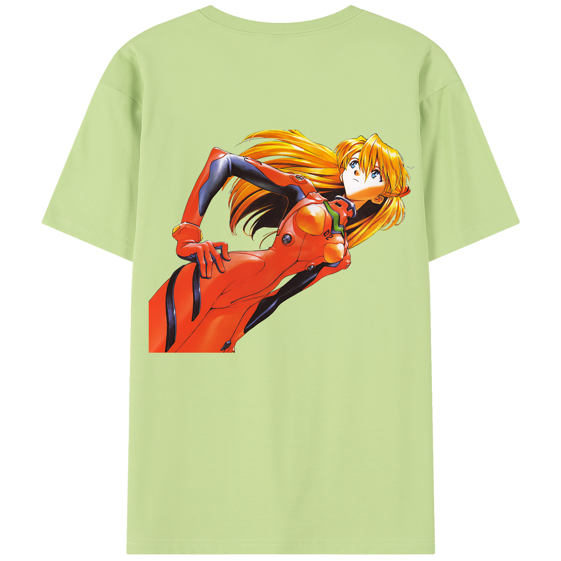 （画像用） EVA 新世紀エヴァンゲリオン 綿100％半袖Tシャツ（背面プリント）